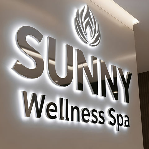 Illuminated Backlit Sign