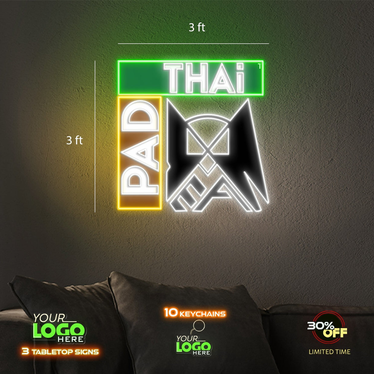 PAD THAI  | LED NEON SIGN