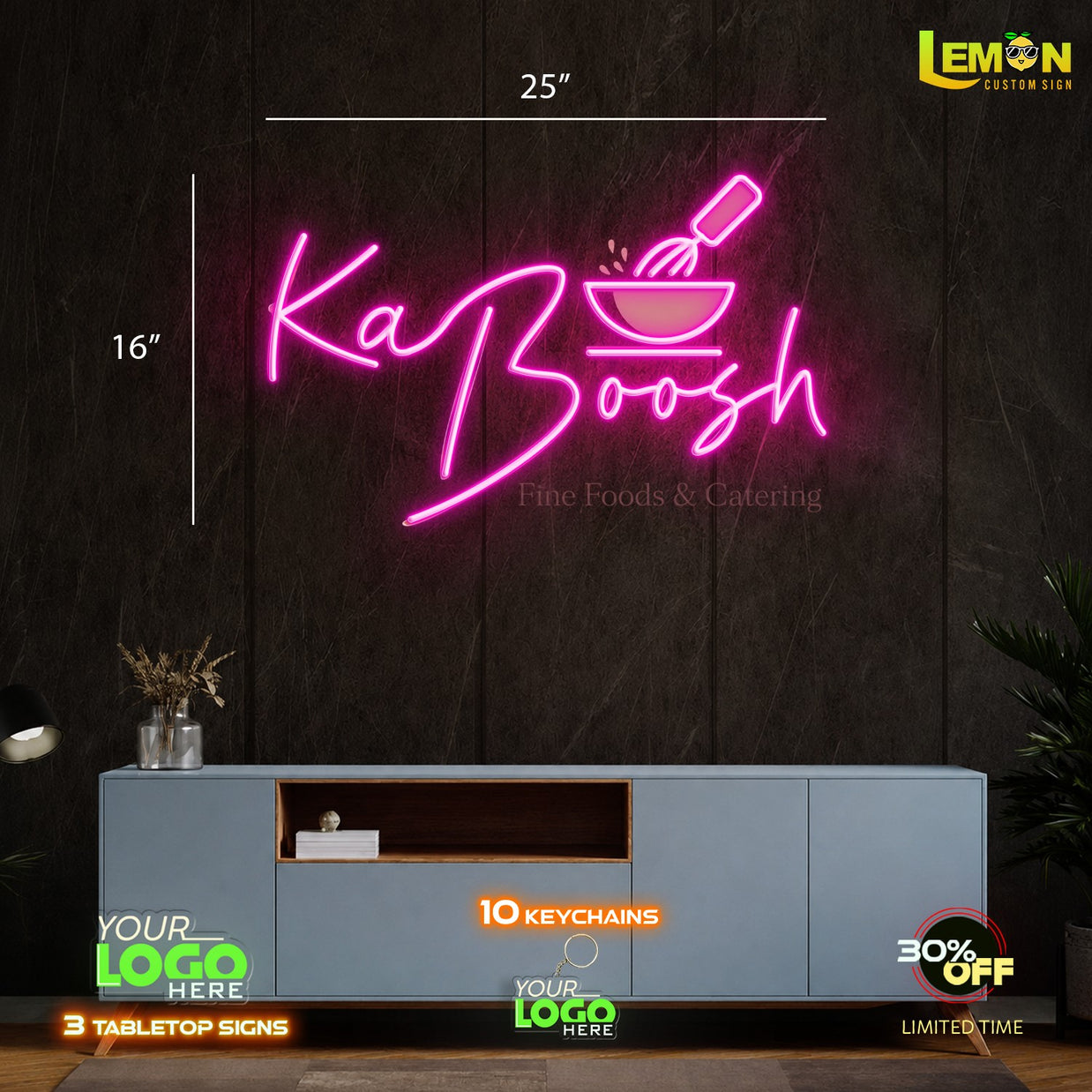 Ka'Boosh | LED NEON SIGN