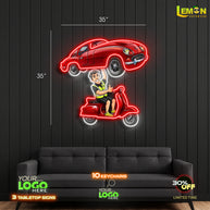 MOTOR AND CAR  | LED NEON SIGN