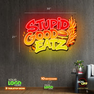 STUPID GOOD EATZ  | LED NEON SIGN