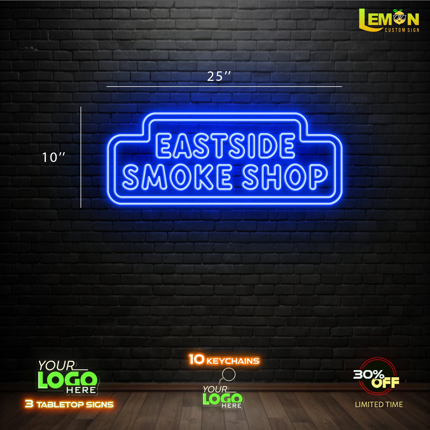 EASTSIDE SMOKE SHOP | LED NEON SIGN