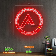 TU EMPRESA LIDER DE ENVIOS A VENEZUELA | LED NEON SIGN (OUTDOOR SIGN)