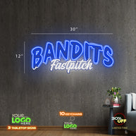 BANDITS Fastpitch  | LED NEON SIGN
