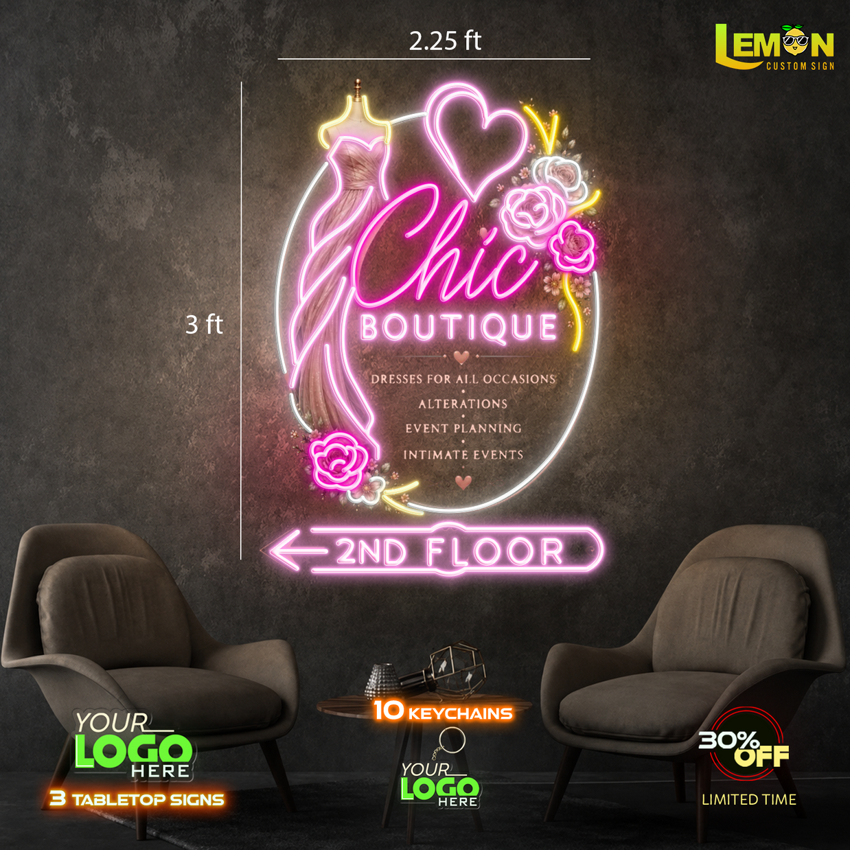 CHIC BOUTIQUE |LED NEON SIGN