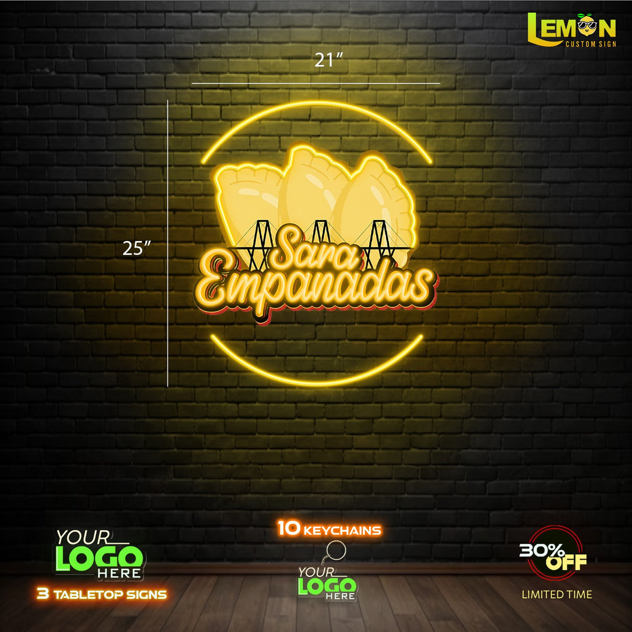 Sara Empanadas | LED NEON SIGN