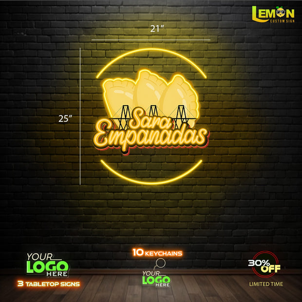 Sara Empanadas | LED NEON SIGN