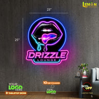 DRIZZLE LOUNGE | LED NEON SIGN