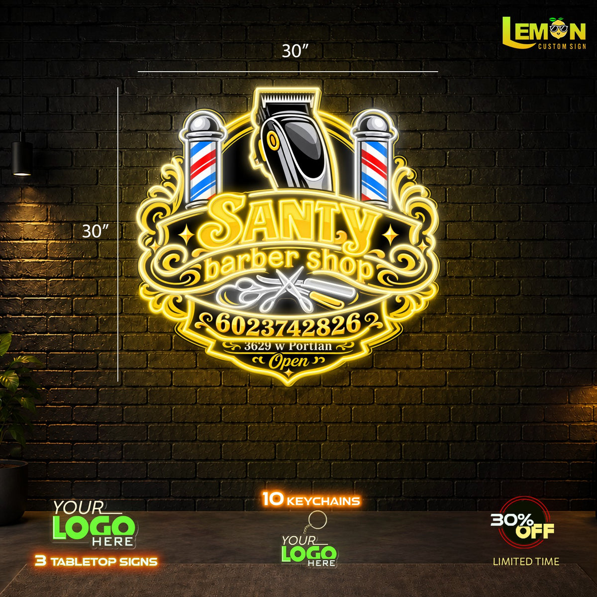 Santy Barber shop Additional fee