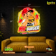 MX-BURGER | LED NEON SIGN