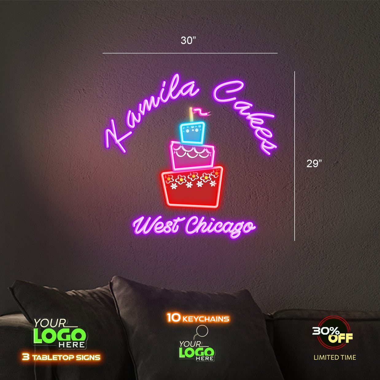 Kamila Cakes | LED NEON SIGN
