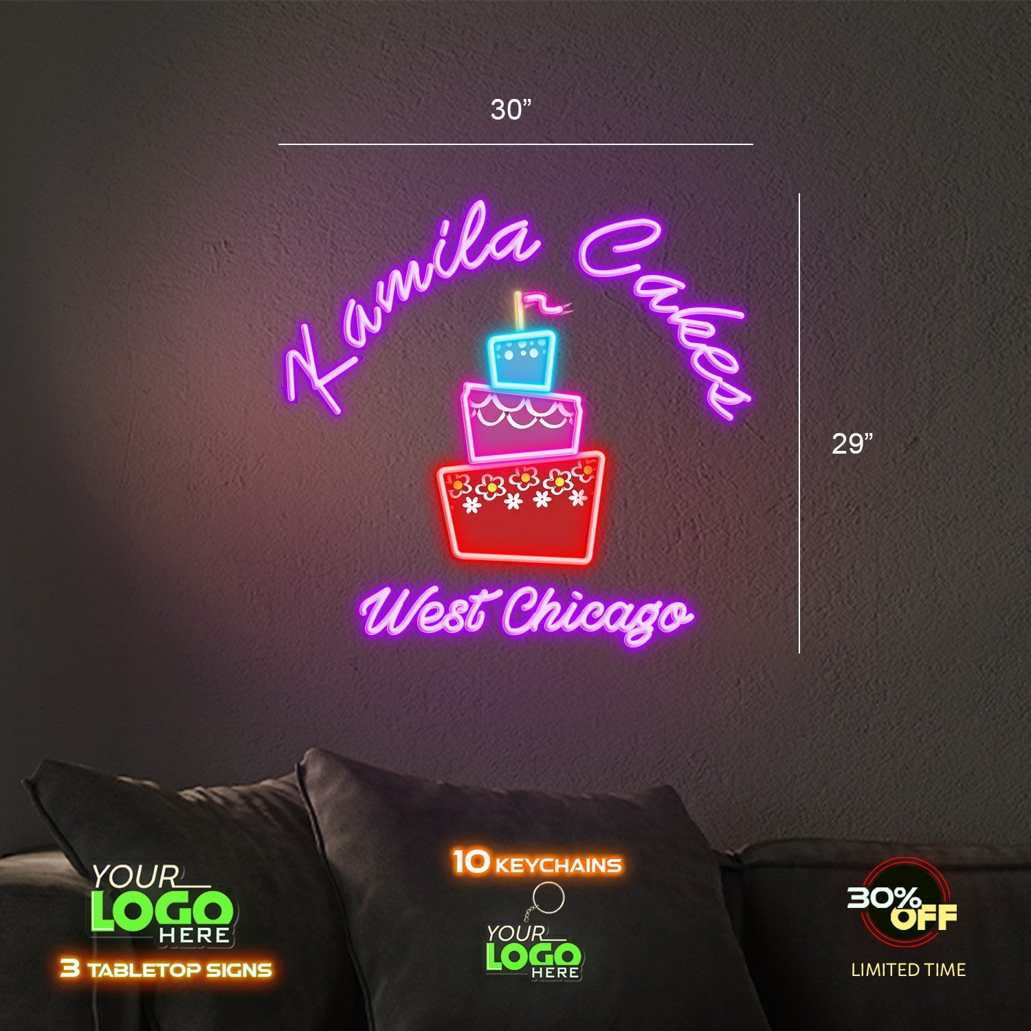 Kamila Cakes | LED NEON SIGN