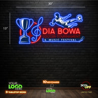 DIA BOWA | LED NEON SIGN