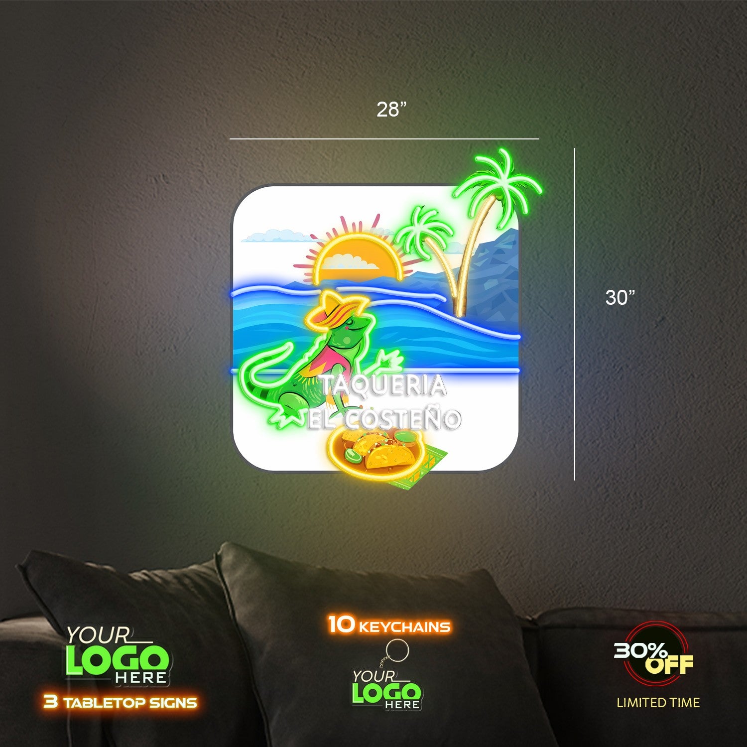 TACOS SIGN | LED NEON SIGN