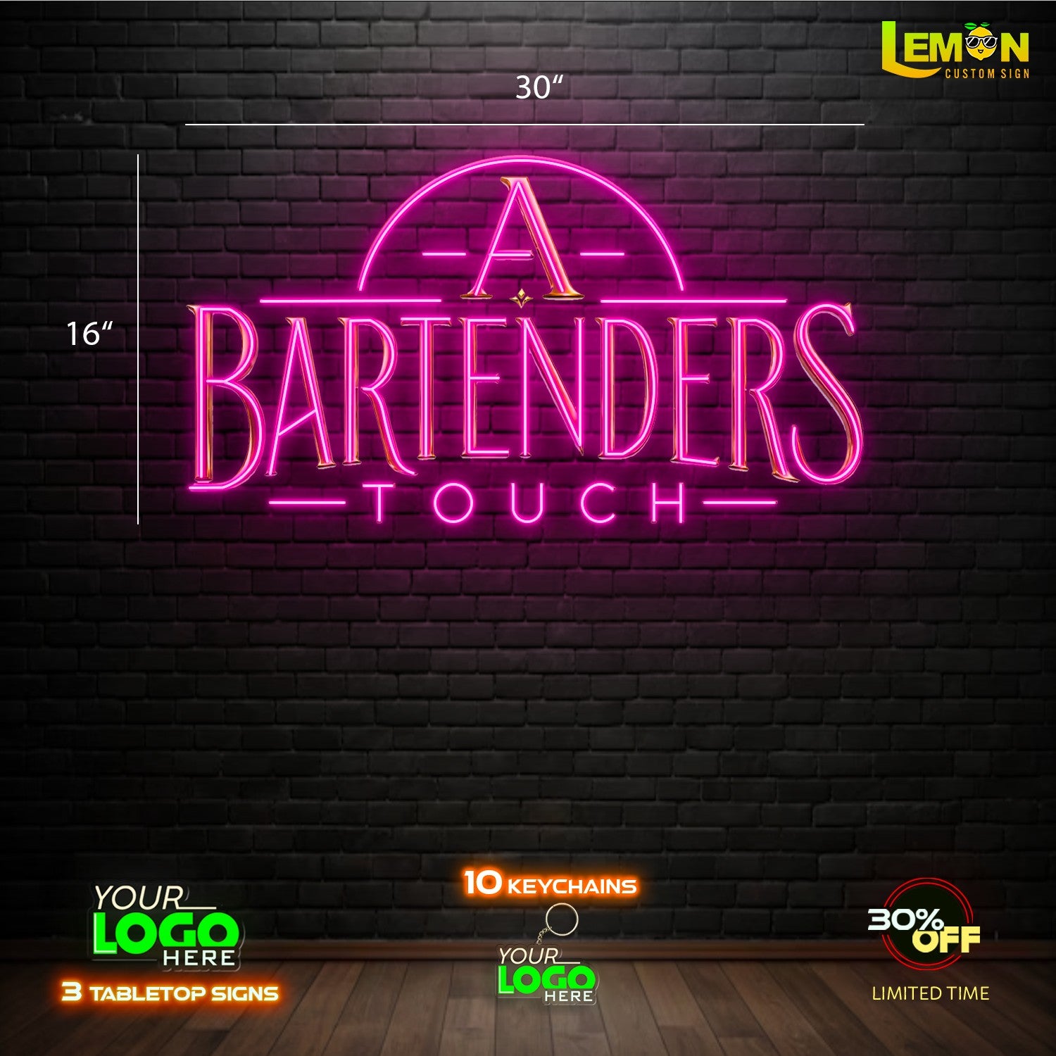 A Bartenders Touch | LED NEON SIGN