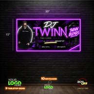 DJ TWINN | LED NEON SIGN