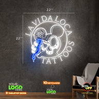LAVIDA LOCA TATTOOS | LED NEON SIGN 22 INCH
