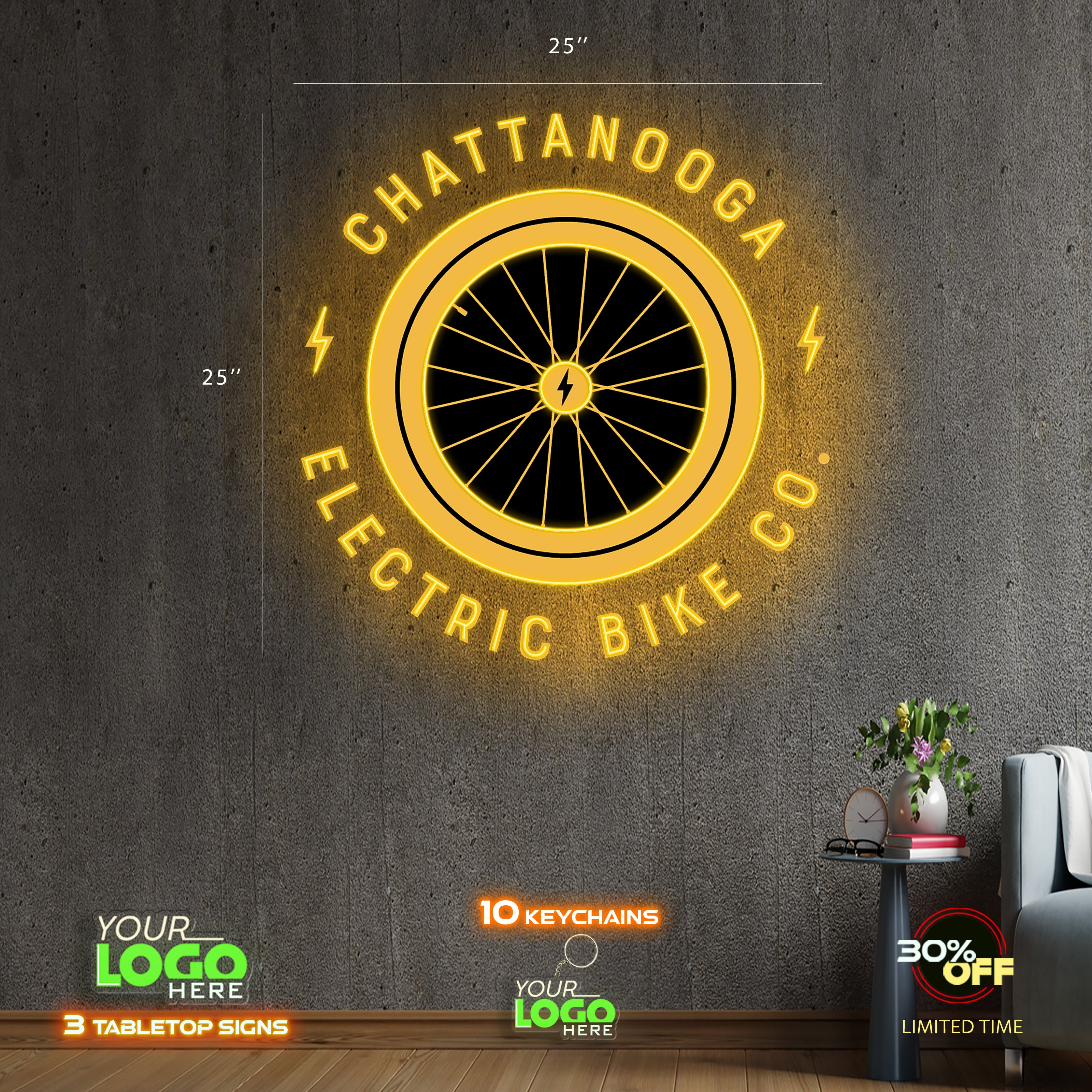 CHATTANOOGA | LED NEON SIGN