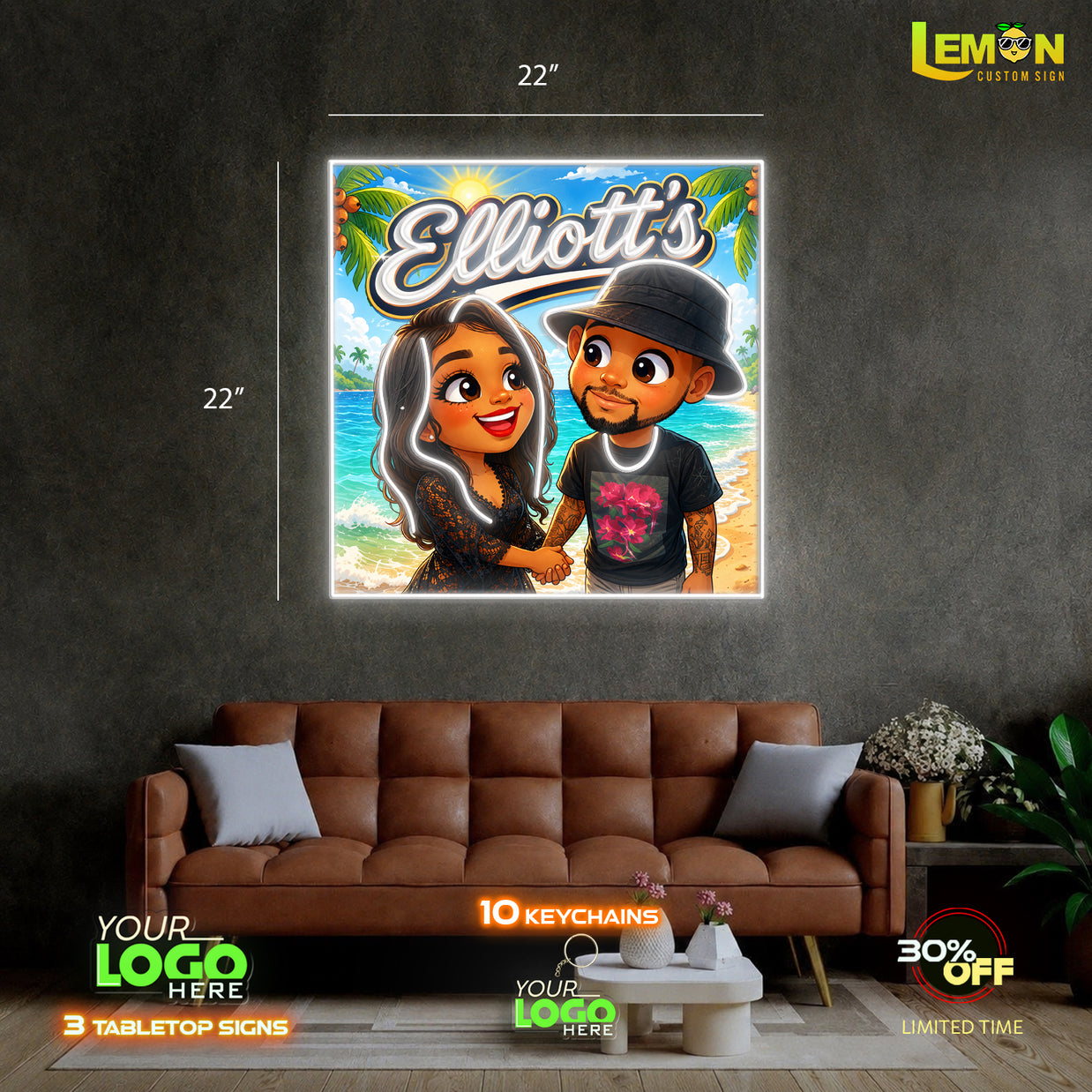 Elliott's | LED NEON SIGN