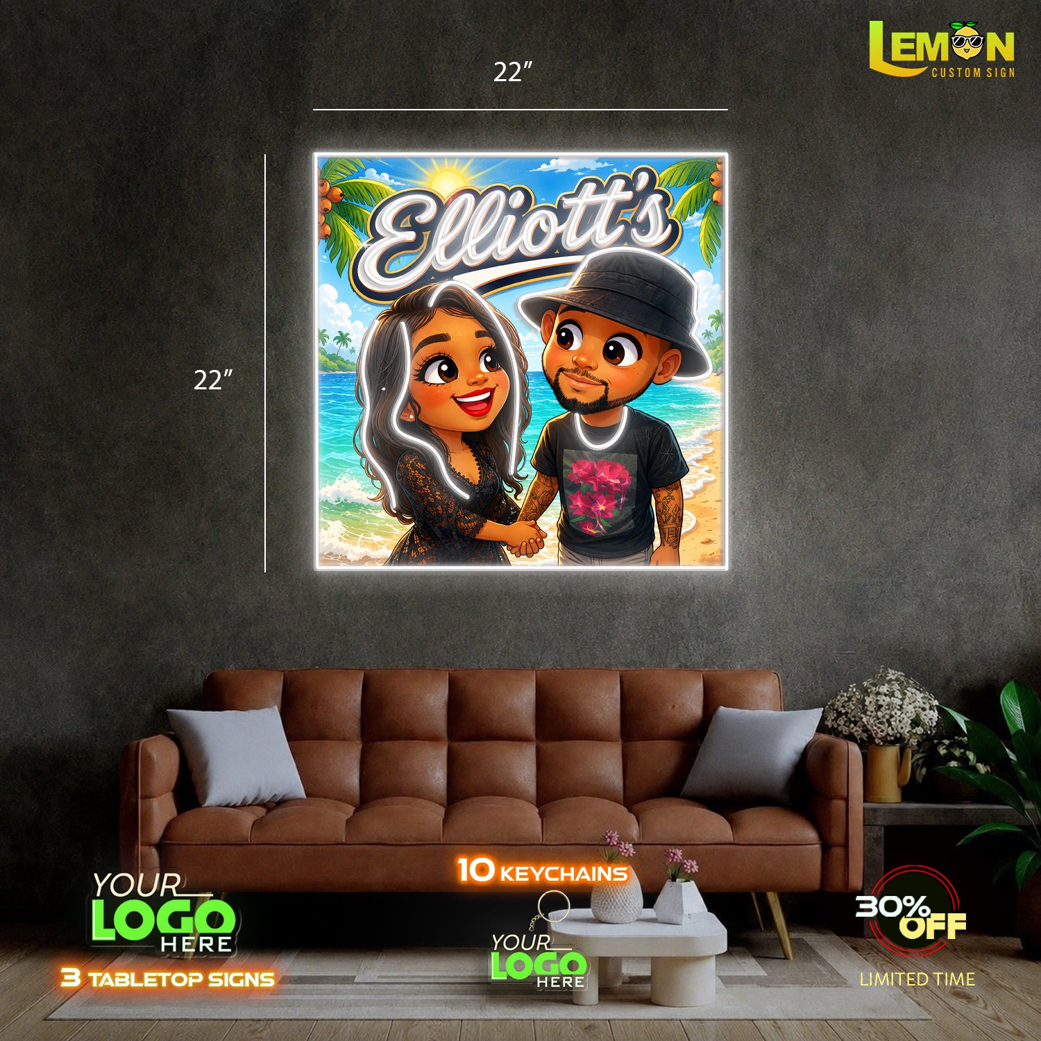 Elliott's | LED NEON SIGN