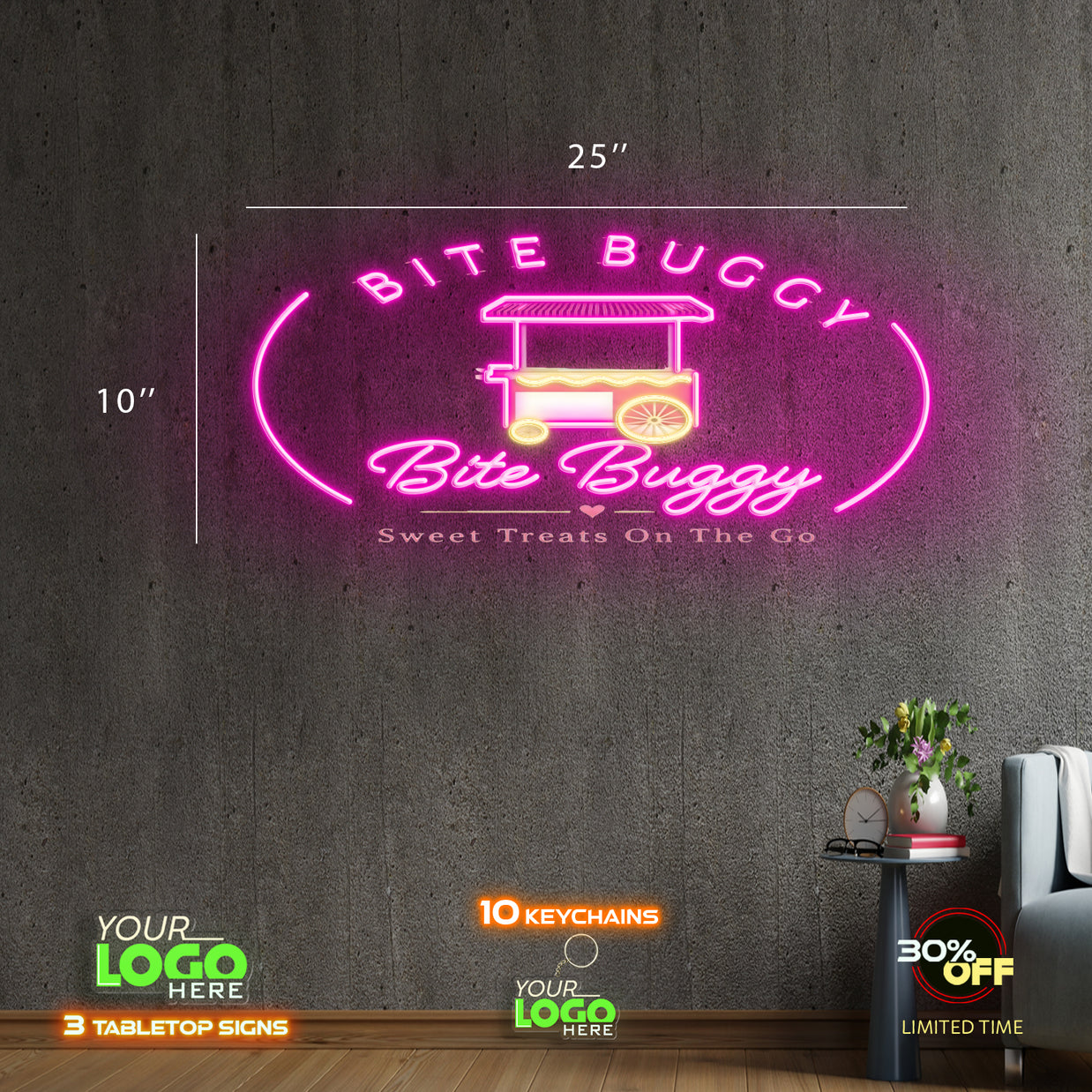 BITE BUGGY  | LED NEON SIGN