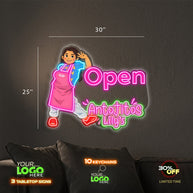 Open Antojitos Lily's | LED SIGN