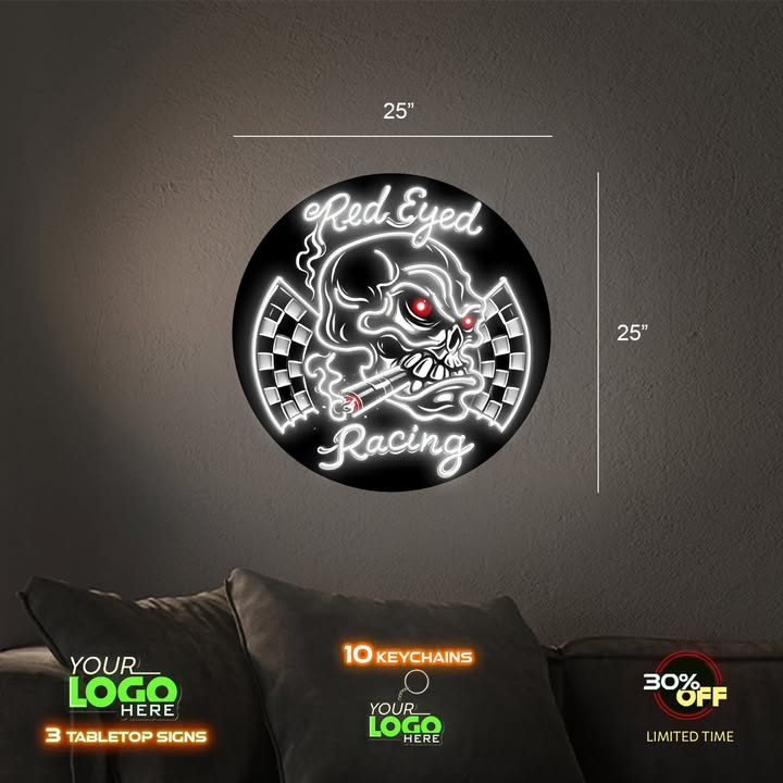 Red Eyed Racing | LED NEON SIGN