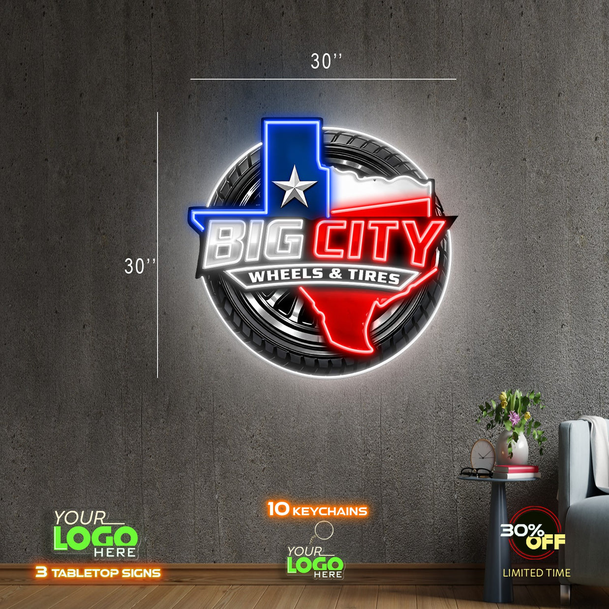 BIG CITY | LED NEON SIGN
