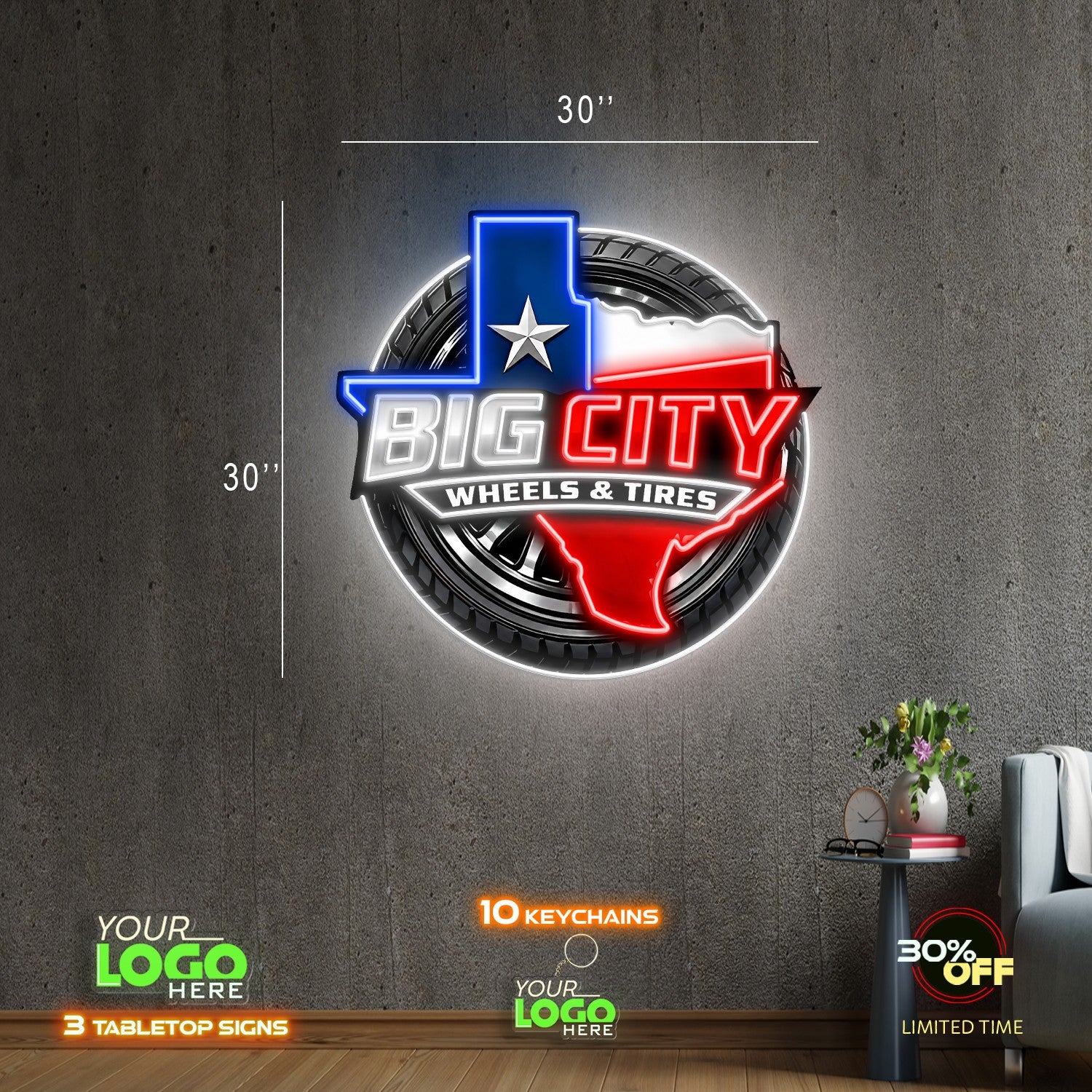 BIG CITY | LED NEON SIGN