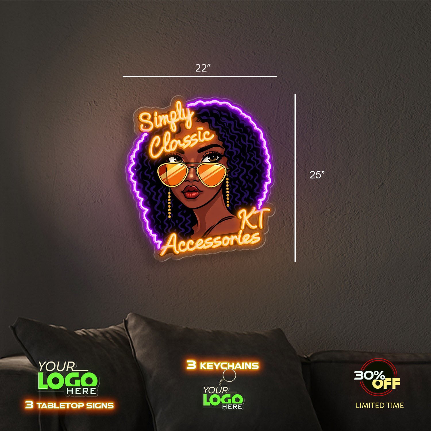 Simply Classic | LED NEON SIGN – Lemon Sign LLC