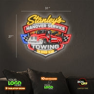 Stanley's Hanover Service Towing | LED NEON SIGN