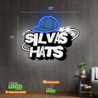 SILVAS HATS | LED NEON SIGN