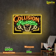 COLLISION TO KUSTOM | LED NEON SIGN