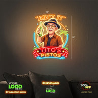 TITO'S PISTOS | LED NEON SIGN
