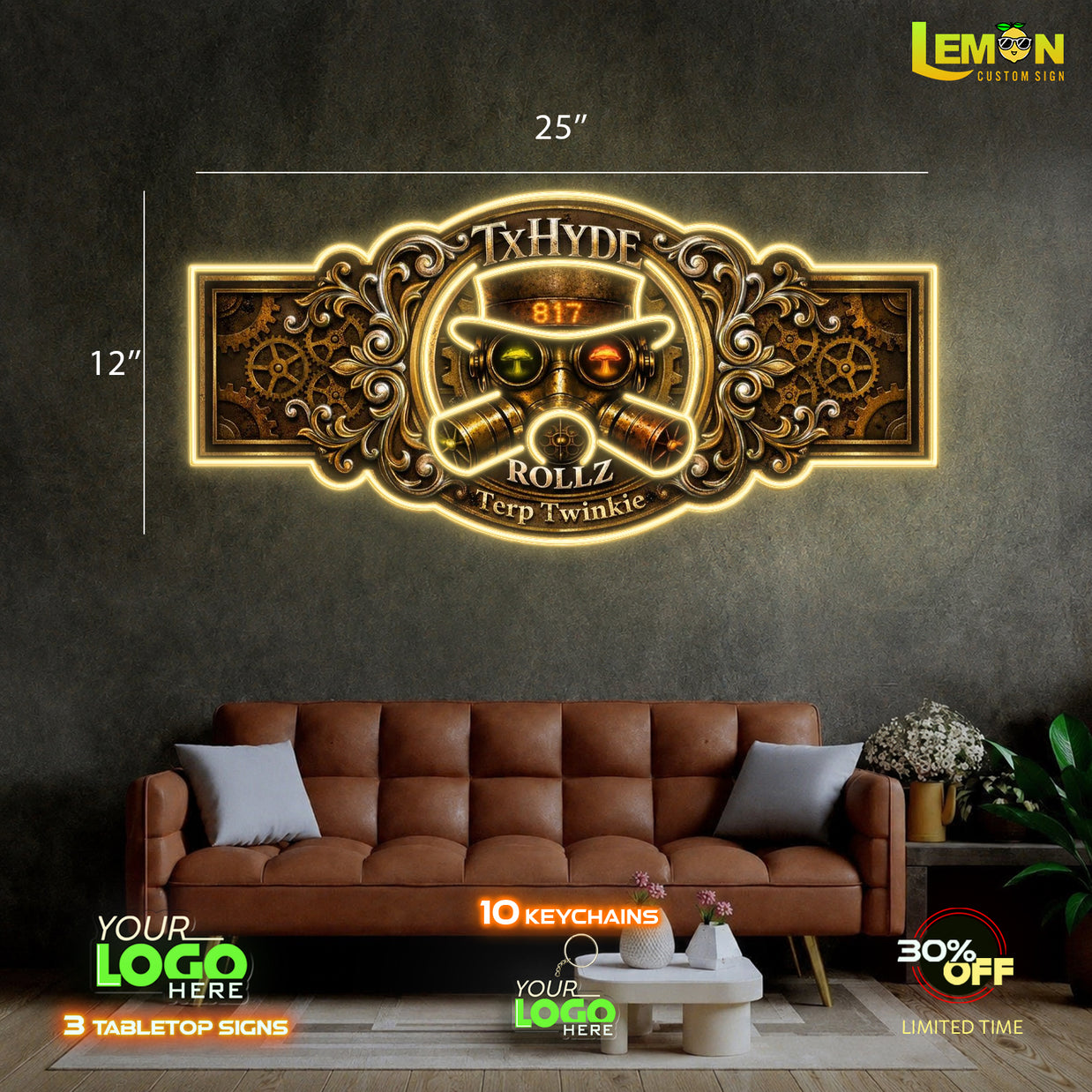 TxHYDE | LED NEON SIGN
