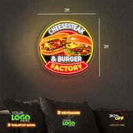 Cheesesteak & Burger Factory | 10 SIGNS
