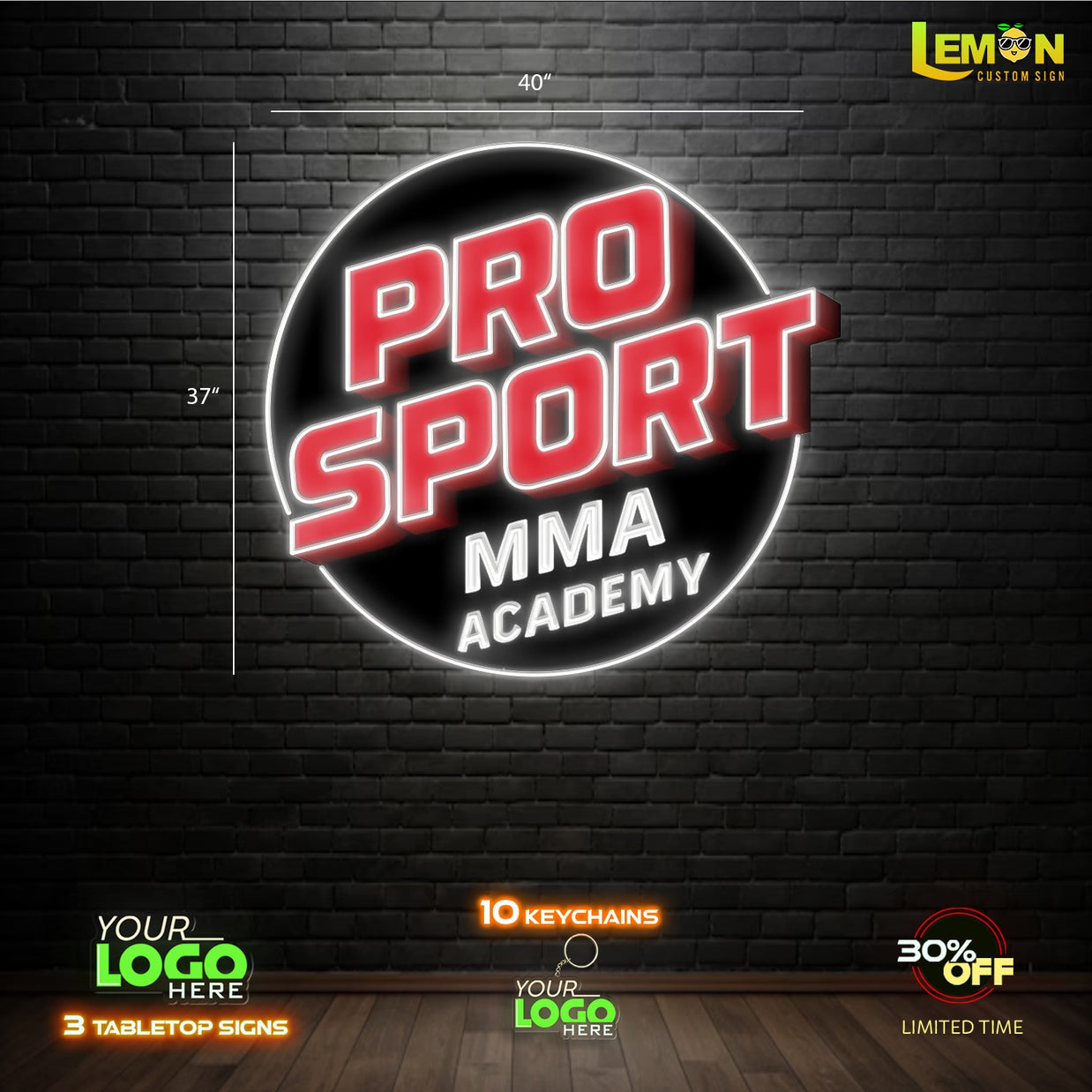 PRO SPORT MMA Academy | LED NEON SIGN