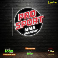 PRO SPORT MMA Academy | LED NEON SIGN