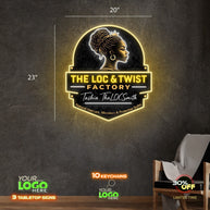 THE LOC & TWIST FACTORY | LED NEON SIGN