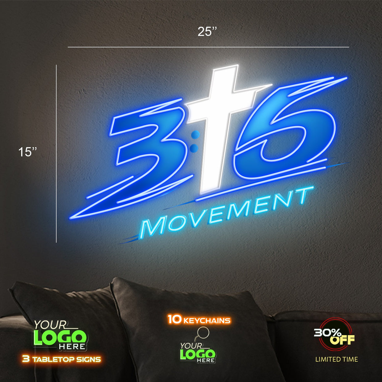36 Movement | LED NEON SIGN