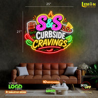 S&S Curbside Cravings | LED NEON SIGN