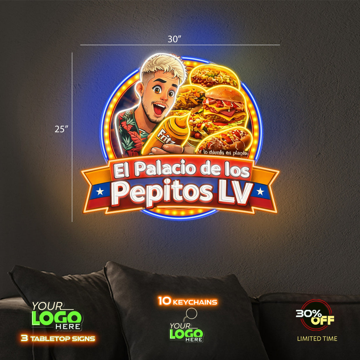 EL Pala de Los Pepitos LV | LED NEON SIGN