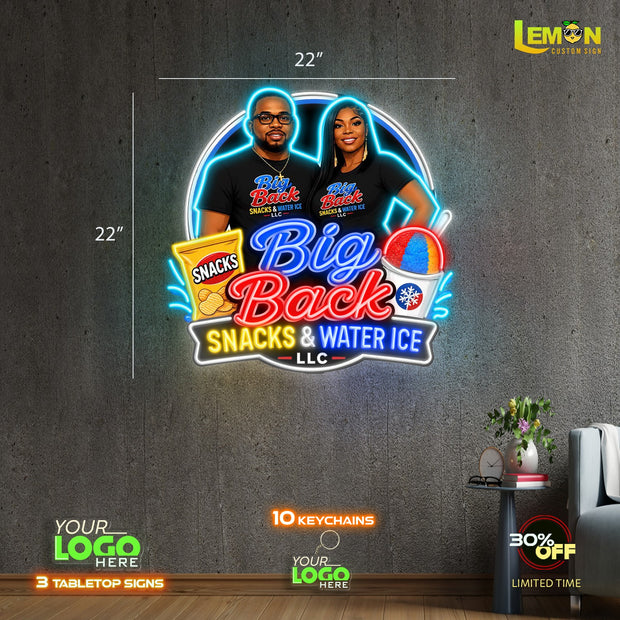 Big Back | LED NEON SIGN