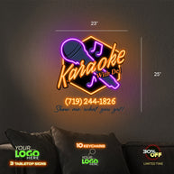 KARAOKE WIH DEL | LED NEON SIGN