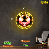 EL VIEJON MEXICAN FOOD | LED NEON SIGN (OUTDOOR SIGN)