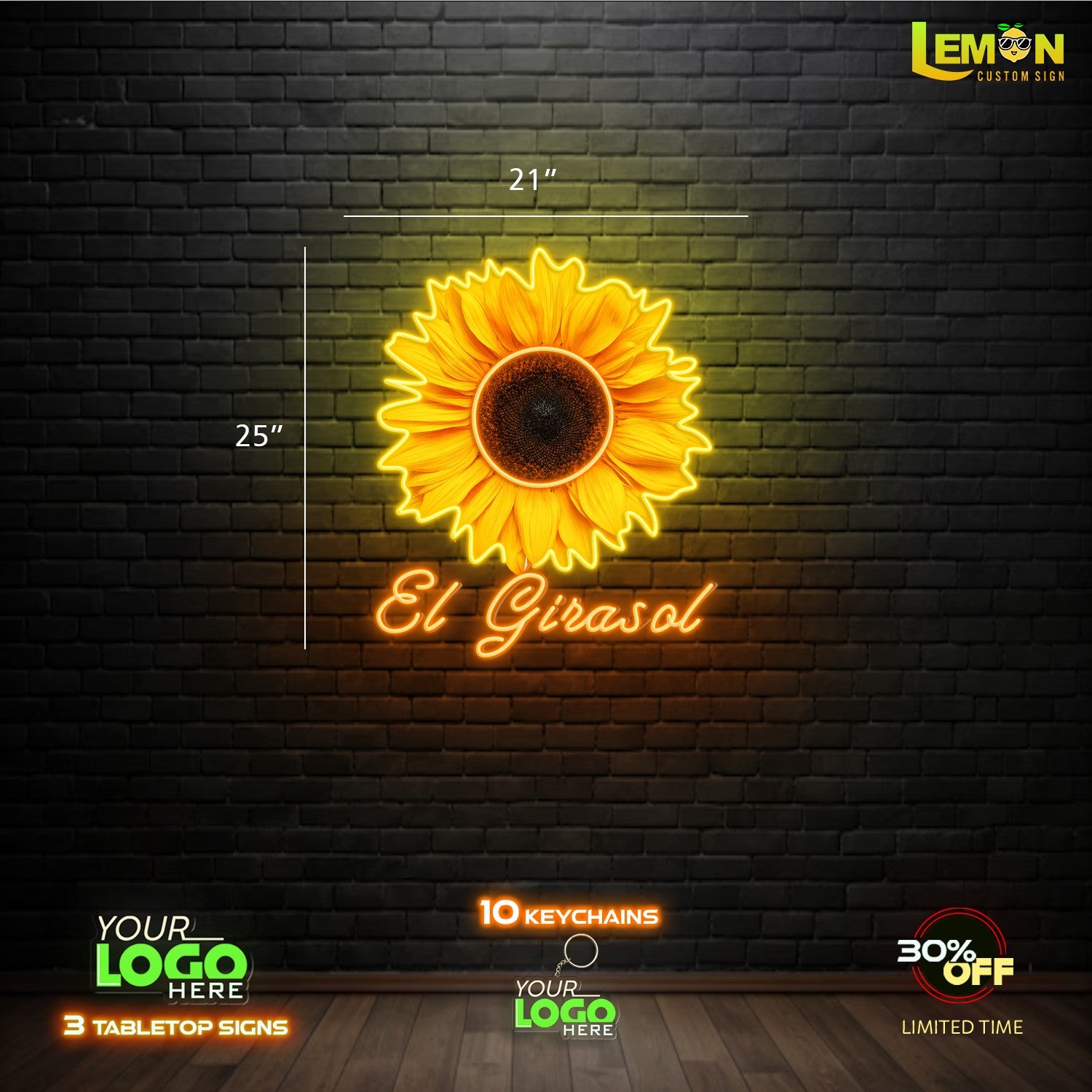 El Girasol  | LED NEON SIGN