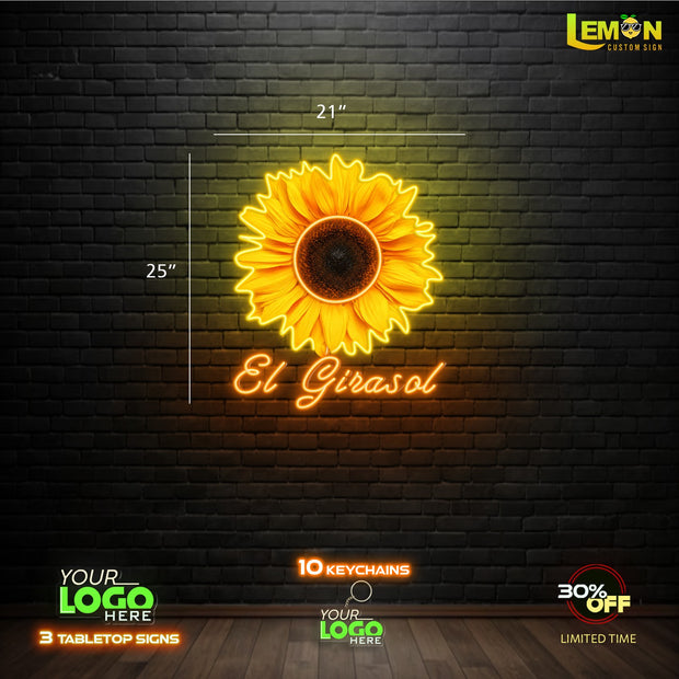 El Girasol  | LED NEON SIGN