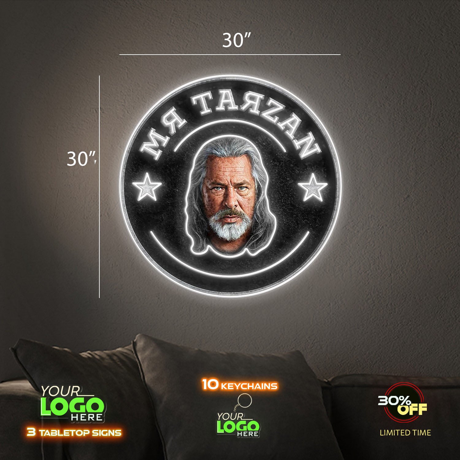MR TARZAN | LED NEON SIGN