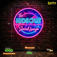 THE HIDECUT | LED NEON SIGN