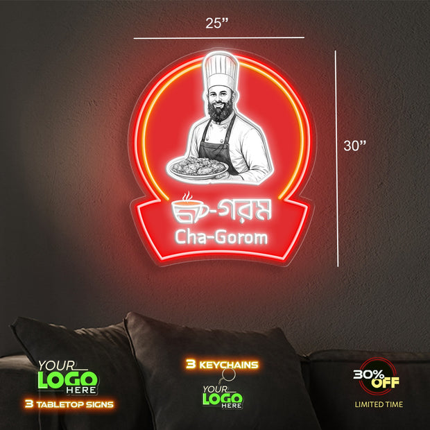 Cha Gorom | LED NEON SIGN